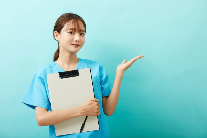 専門の女性看護師が対応